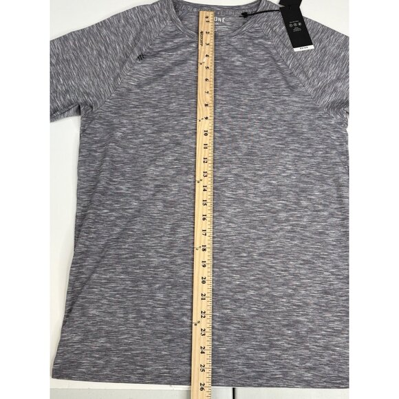 NWT Rhone Reign Short Sleeve Men’s Small Moisture Wicking Nightshade Space Dye - Picture 10 of 13